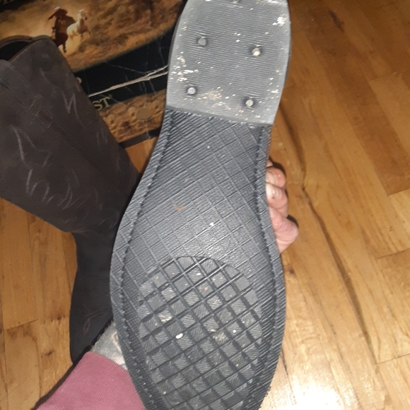 Men's old west cowboy boots - Picture 2 of 4